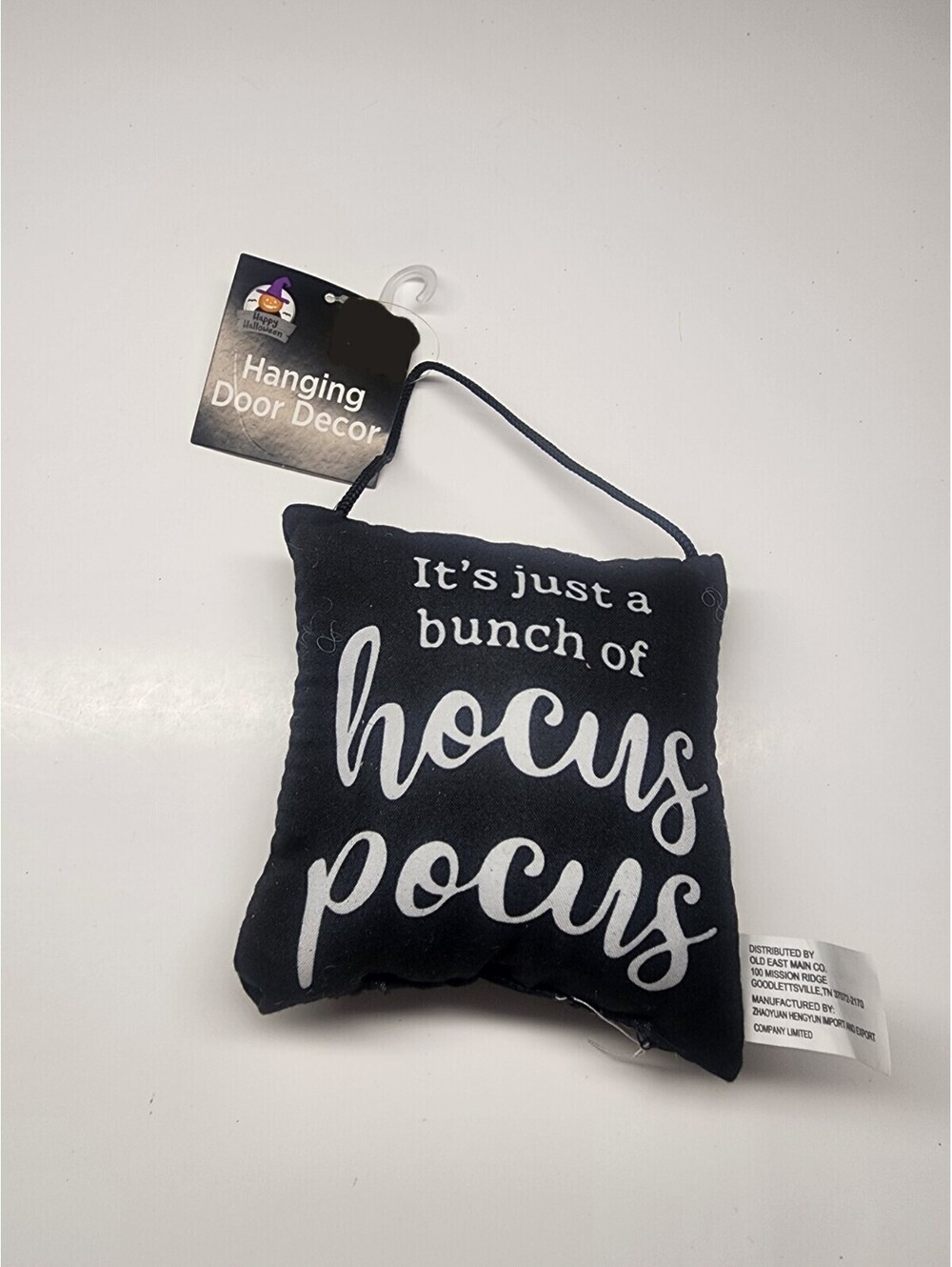 New! It's just a bunch of HOCUS Pillow FALL PRETTY Hanging DOOR DECOR